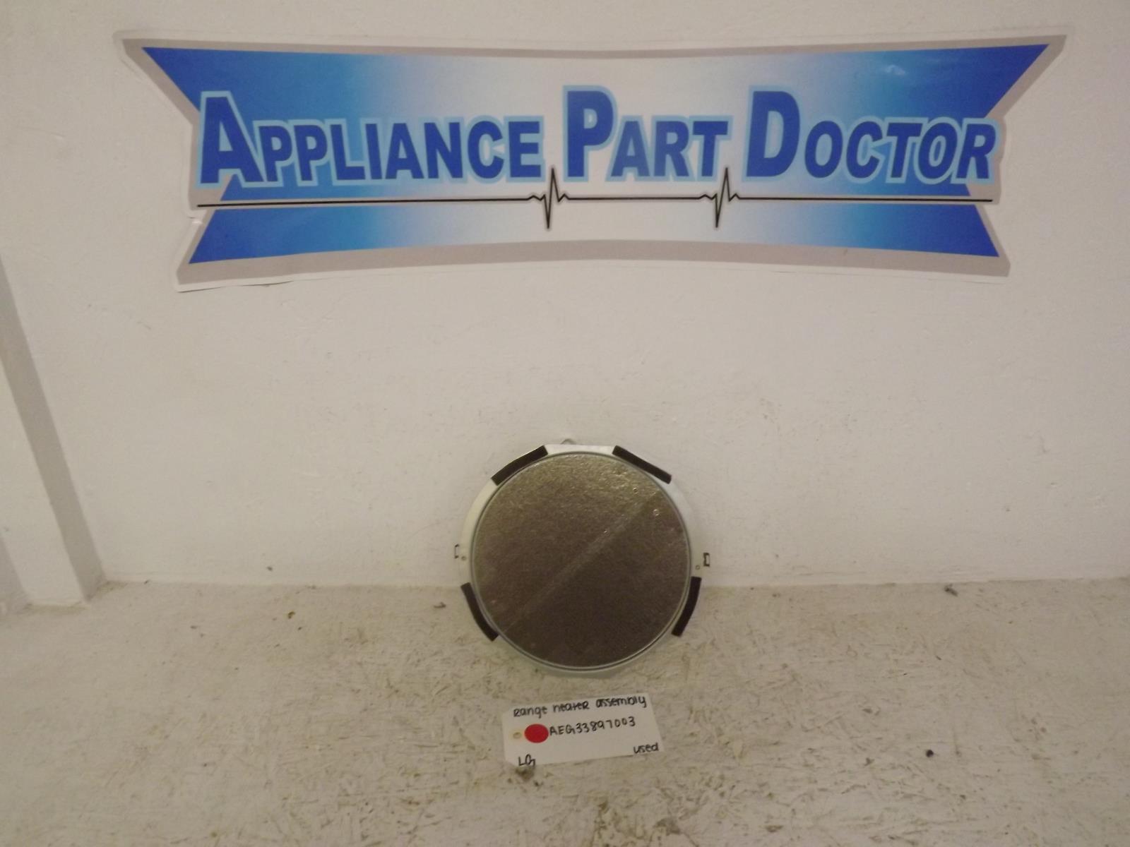 LG Range AEG33897003 Heater Assembly Used LG Range AEG33897003 Heater Assembly Used